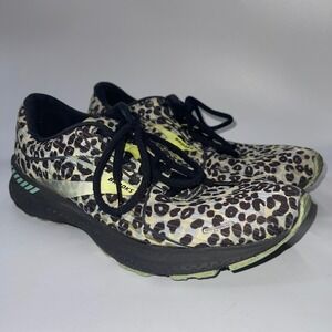 Brooks Women's Size 10 Leopard Print Running Shoes Animal Print Trainer Sneakers